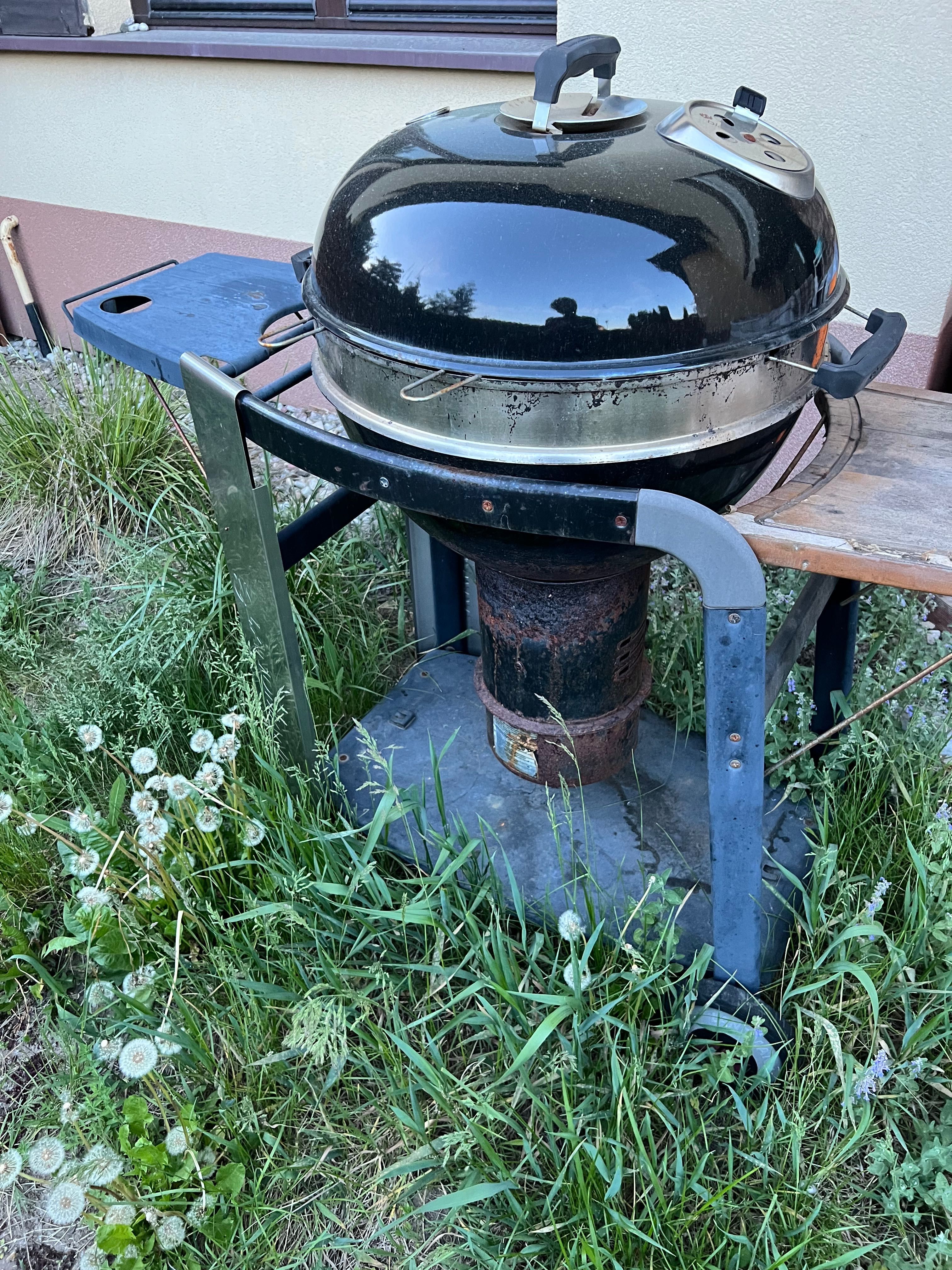 Duży grill kulisty węglowy 60cm LANDMANN Black Pearl Warszawa dowóz