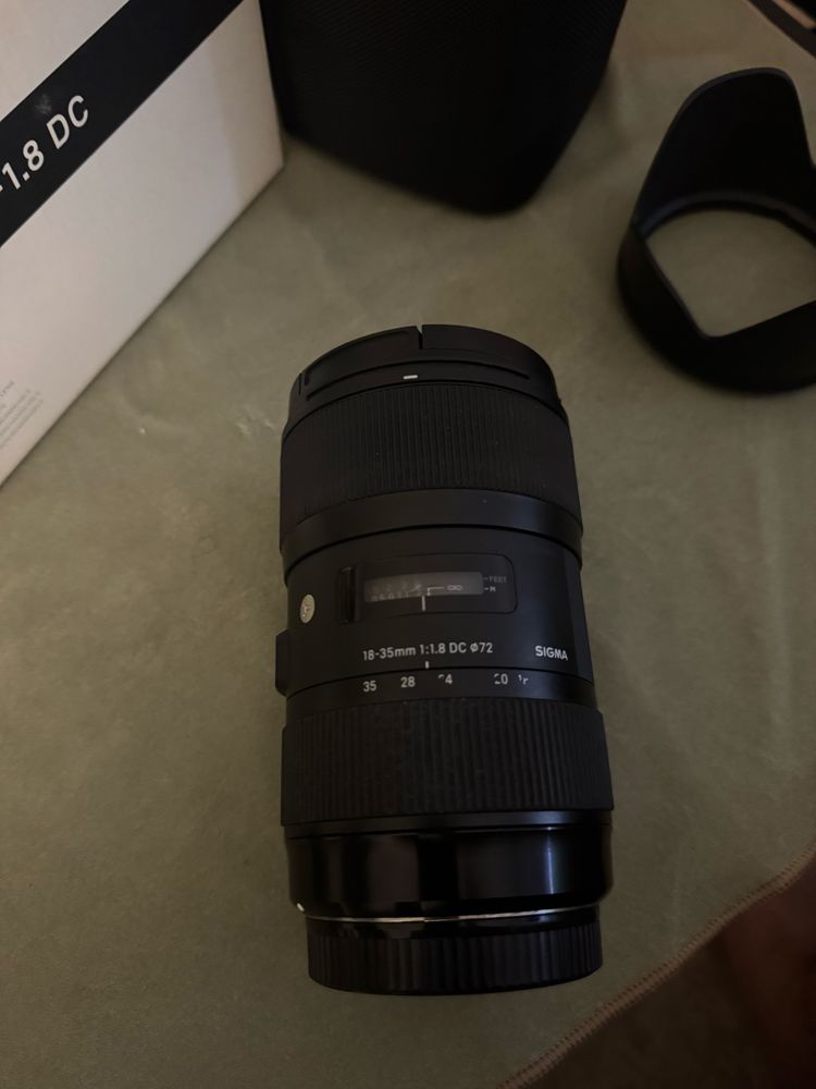 Sigma 18-35 1.8 EF Canon