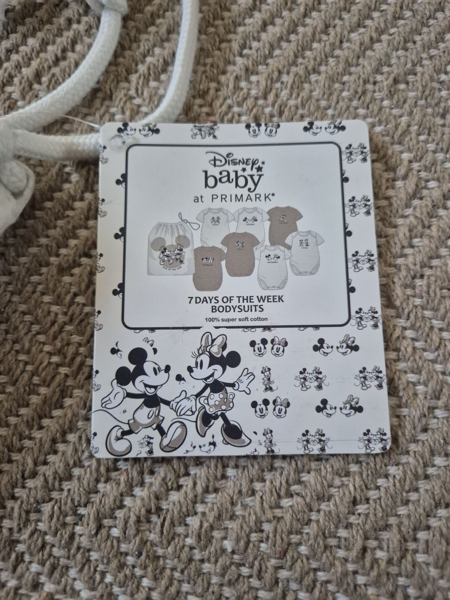 Zestaw prezentowy 7 body z krótkim rękawem 68cm Disney Baby at Primark
