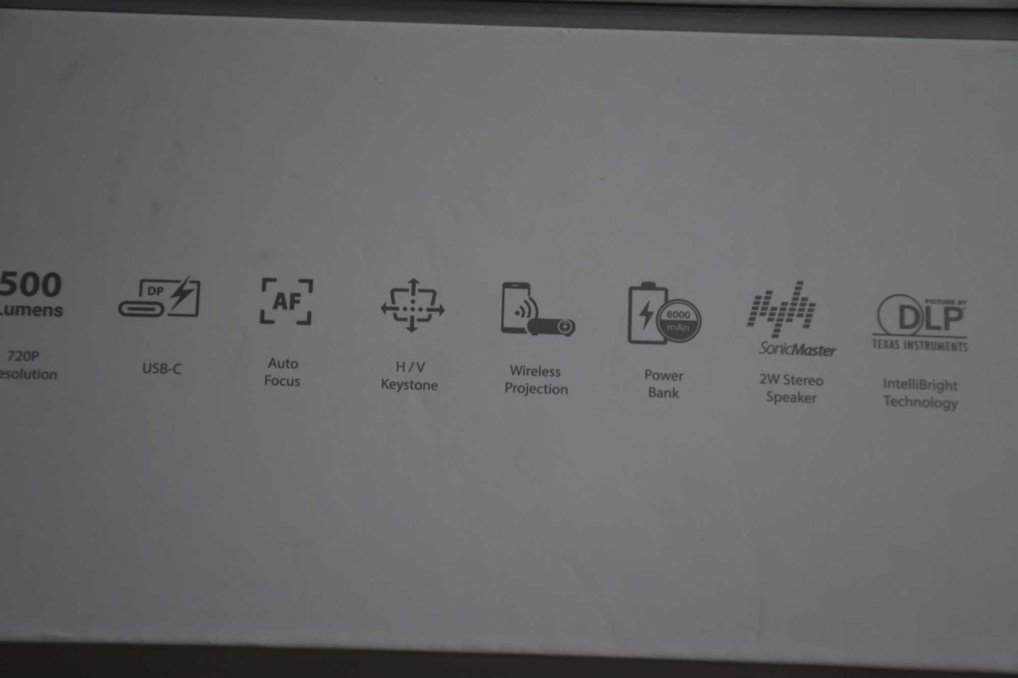PROJEKTOR mały przenośny ASUS Zenbeam S2 rzutnik