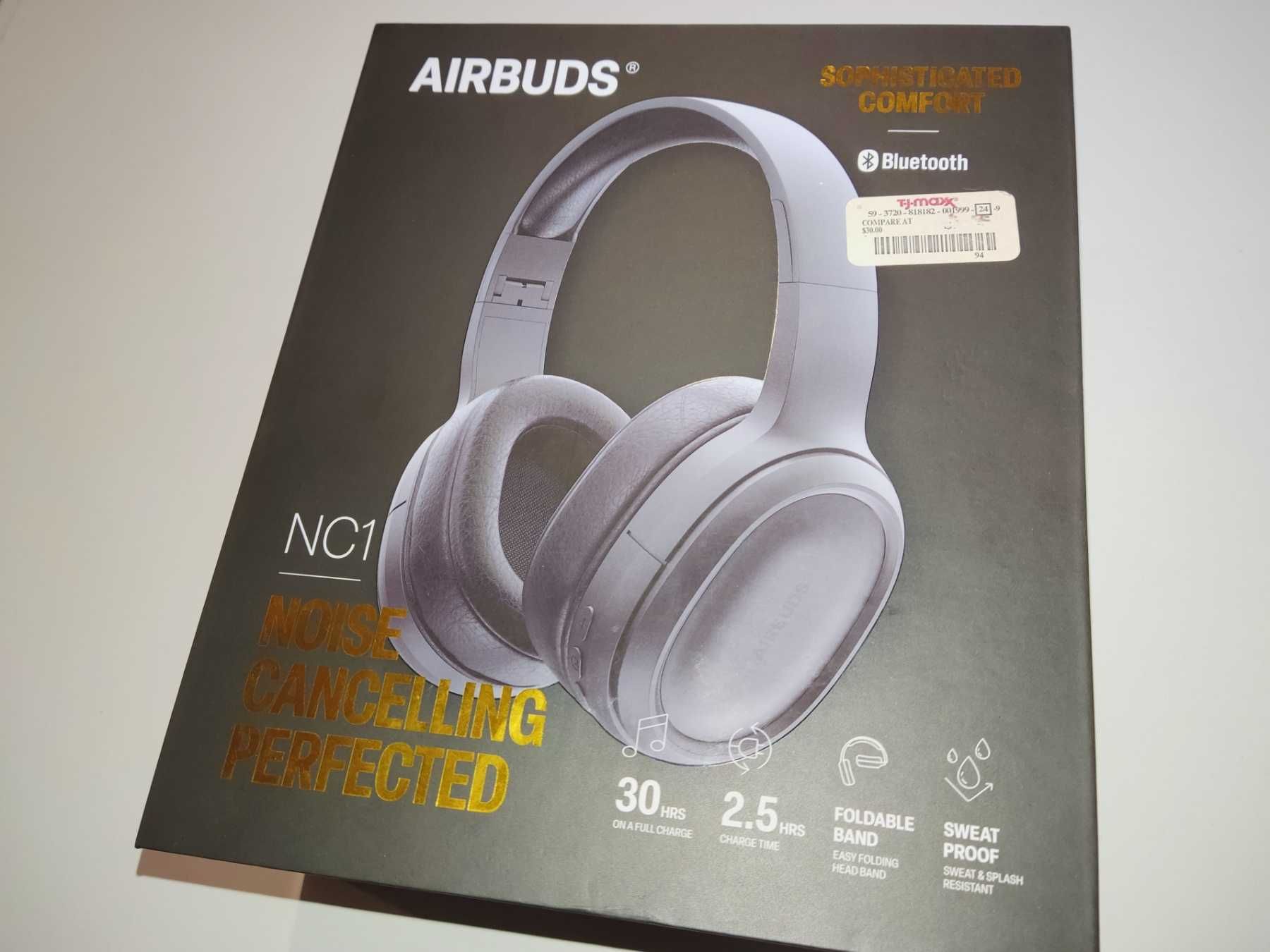 Наушники Bluetooth с активным шумоподавлением AIRBUDS NC1.