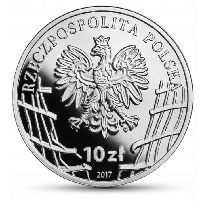Moneta srebrna 10 zł 2017 rok