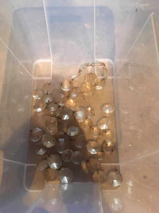 Candeeiro de sala tipo lustre antigo