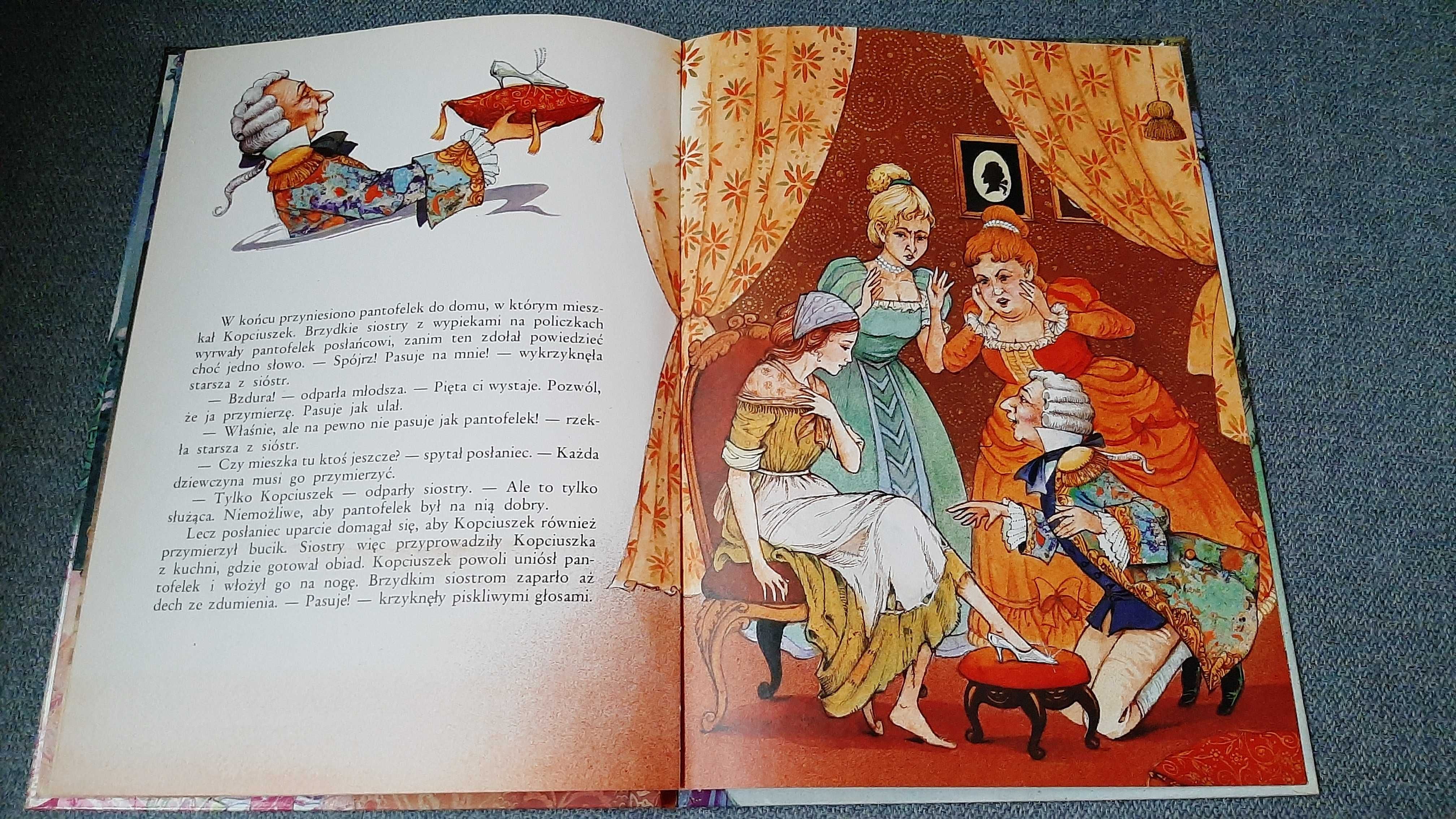 Ilustracje John Patience Kopciuszek Nowe szaty cesarza Historia absolu