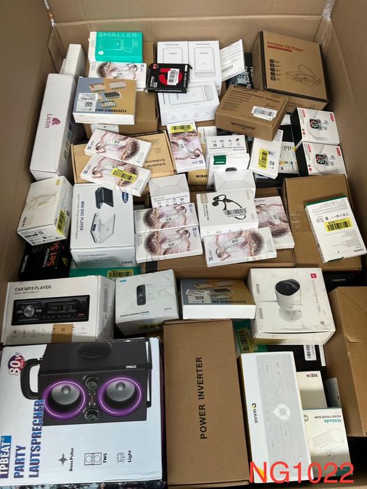 Palety AMAZON mix głównie ELEKTRONIKA zwroty konsumenckie