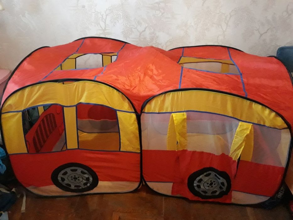 Детская палатка автобус