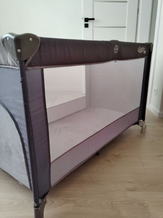 Łóżeczko turystyczne szare Moolino Fun