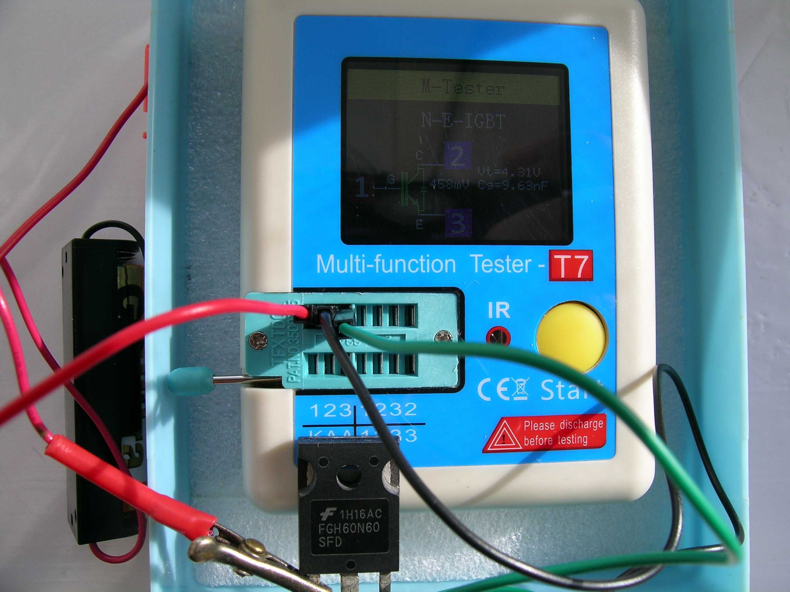 IGBT транзистор FGH60N60SFD 120A/600V/TO247 для инверторов.