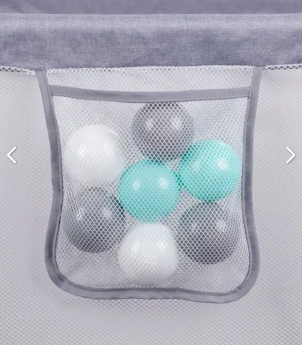 Дитячий манеж-ігрова зона 180×120 см з м'яким дном