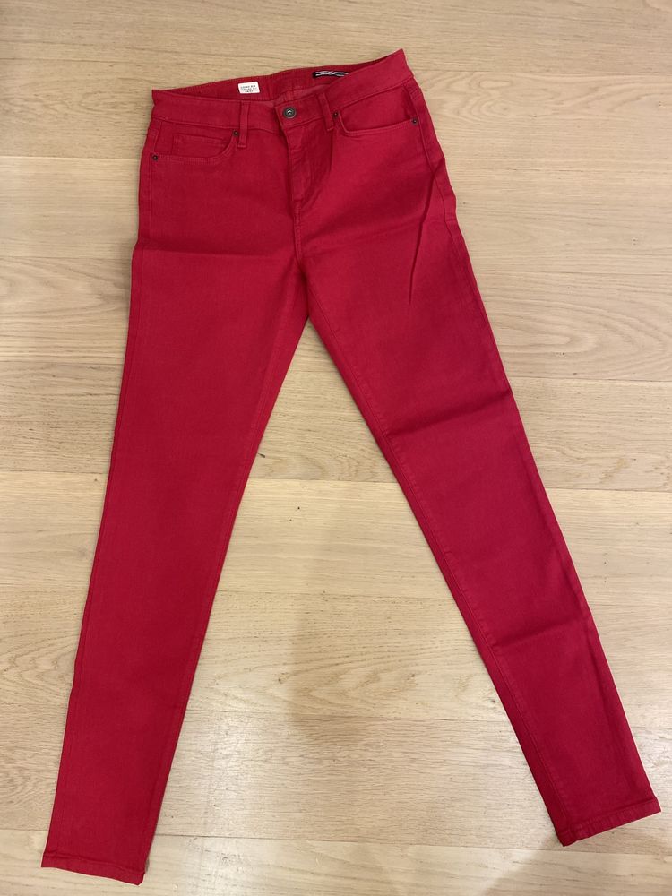 Spodnie czerwone tommy Hilfiger