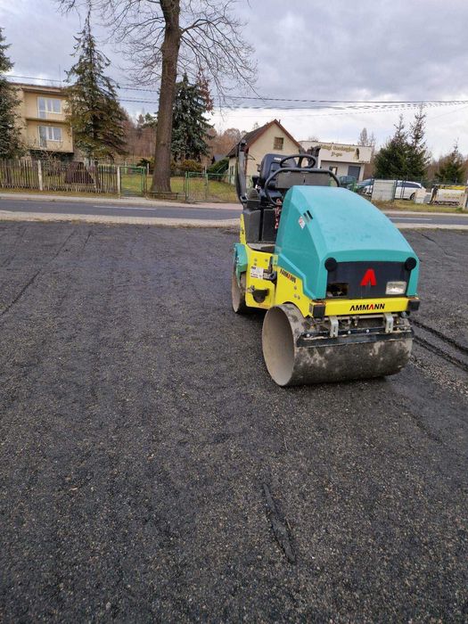 Wynajem minikoparki 1,9t, koparko-ładowarki 9t, walca, glebogryzarka