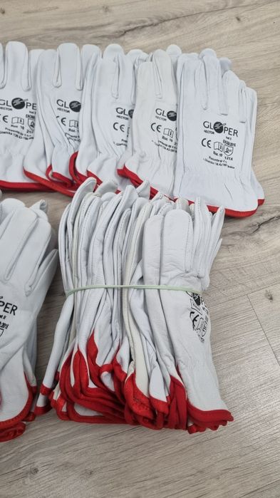 Nowe Rękawice robocze skórzane Gloper