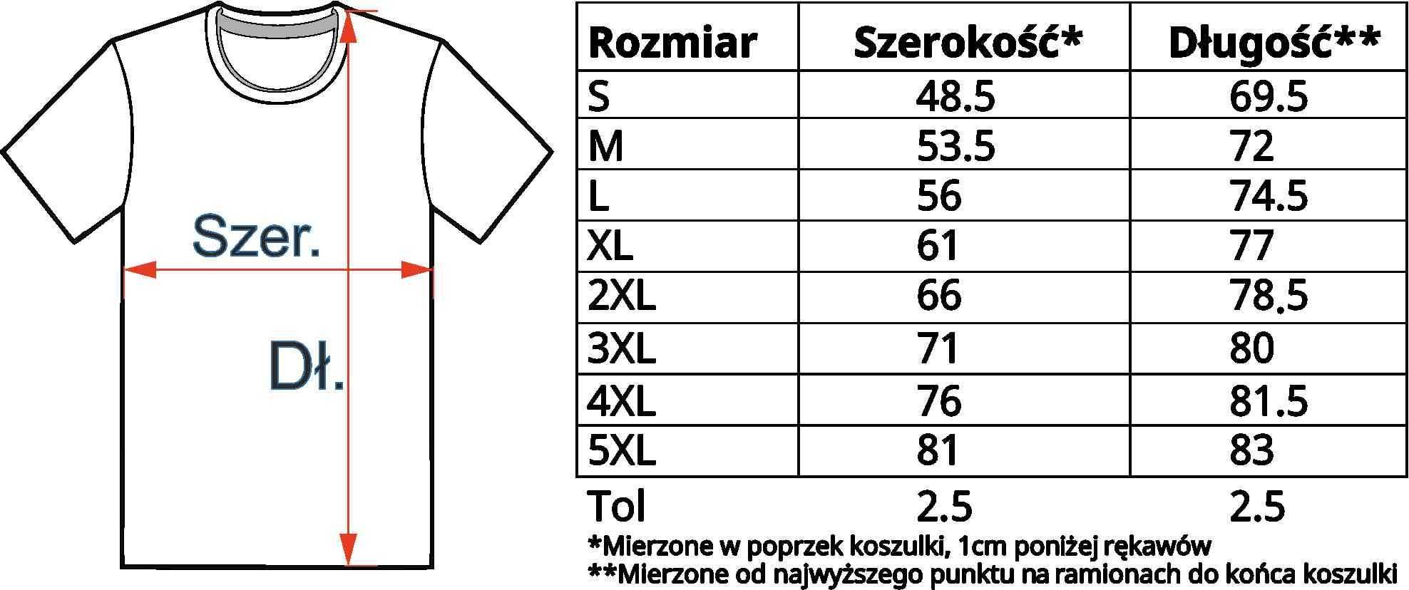 Koszulka Fruit of the Loom Super Premium pomarańczowa M