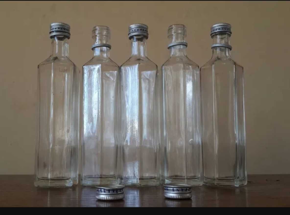 Набор из 48 бутылочек из под алкоголя 100грамм