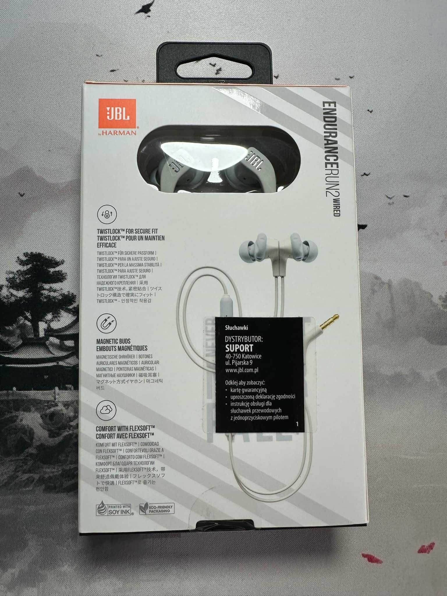 NOWE! JBL Endurance Run 2 Wired - białe