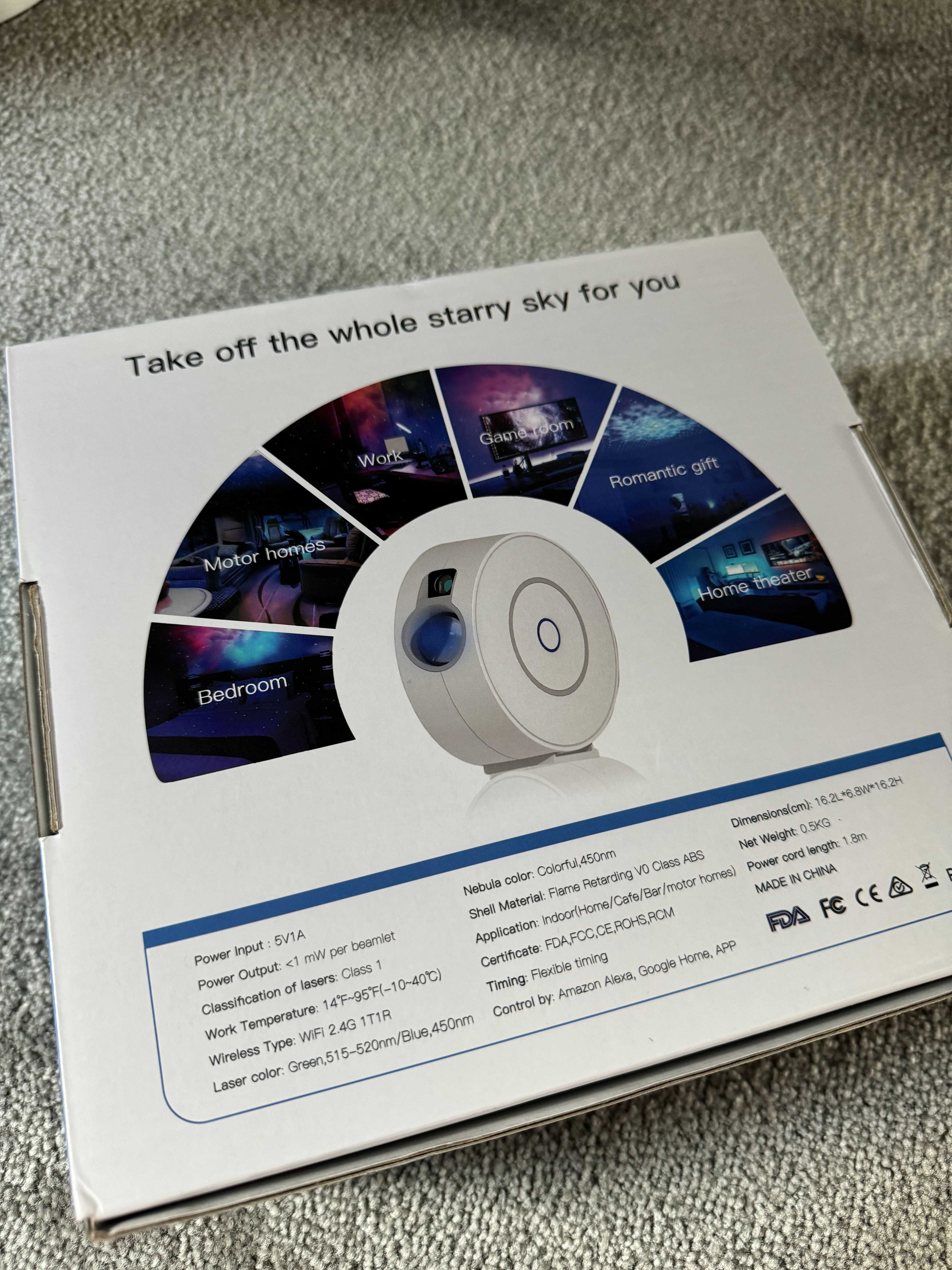 Projektor Gwiazd | Projektor Gwiezdny | Star Projector | NOWY