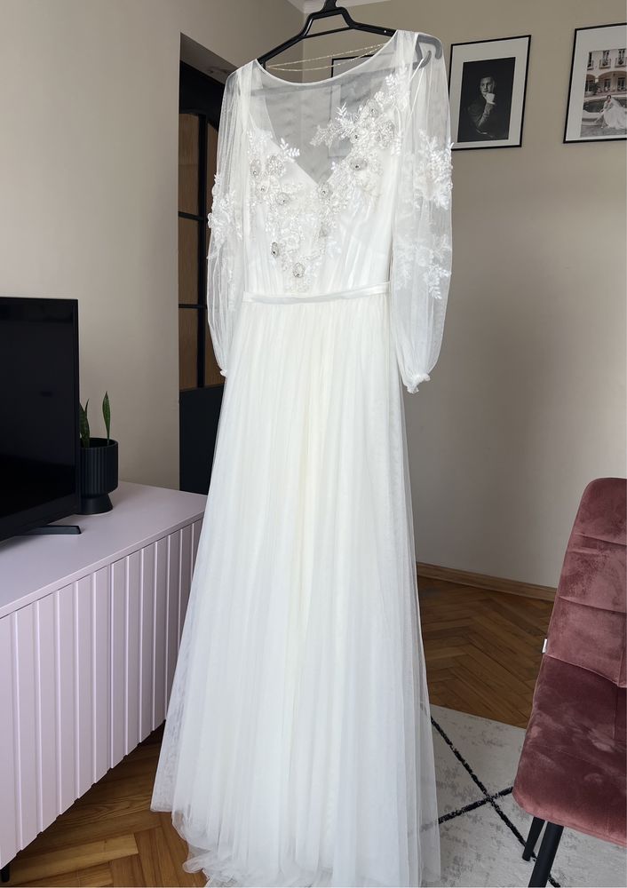 Bajeczna suknia ślubna Linda Rara Avis