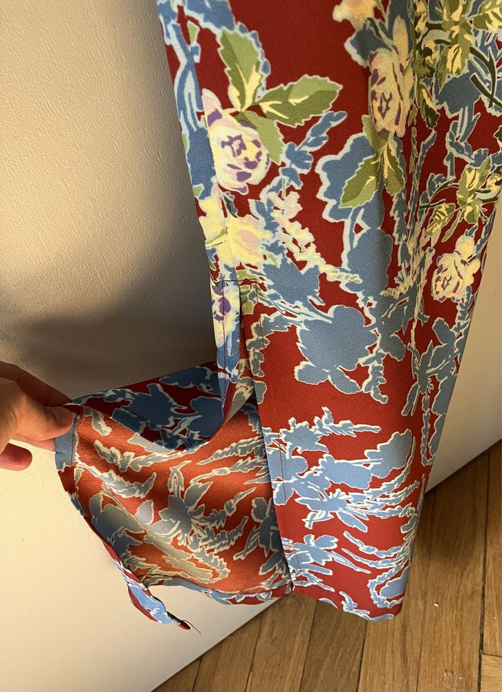 Spodnie szerokie BCBGMaxazria - rozm. S