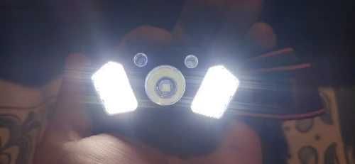 Налобный фонарь с усиленным аккумулятором . Usb micro.