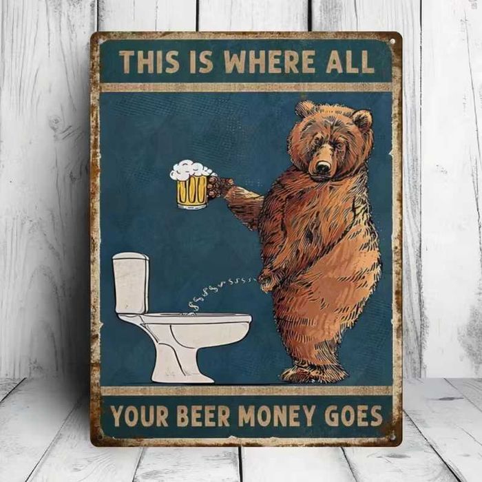 Nowa metalowa tablica