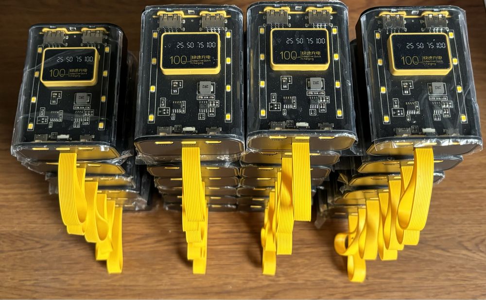 Повербанк 18650 tesla  10000mAh PowerBank