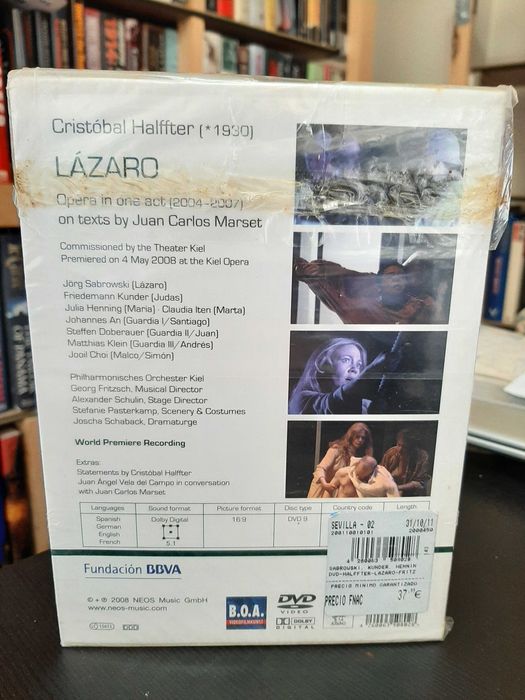 Cristóbal Halffter – Lázaro – Philharmo Orchester Kiel, Georg Fritzsch