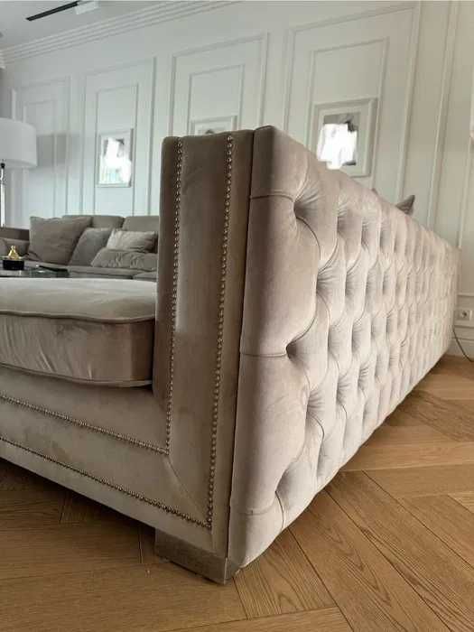 PRIMAVERA HOME narożnik Glamour SOFA Pikowana