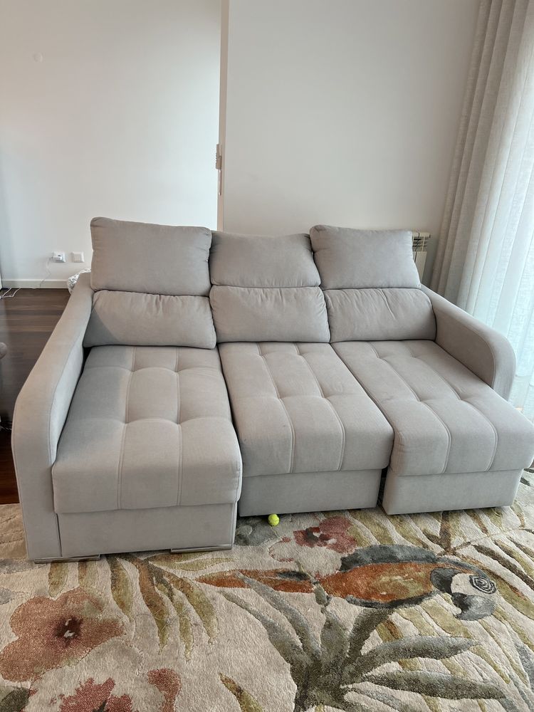 Vendo sofá com chaise long