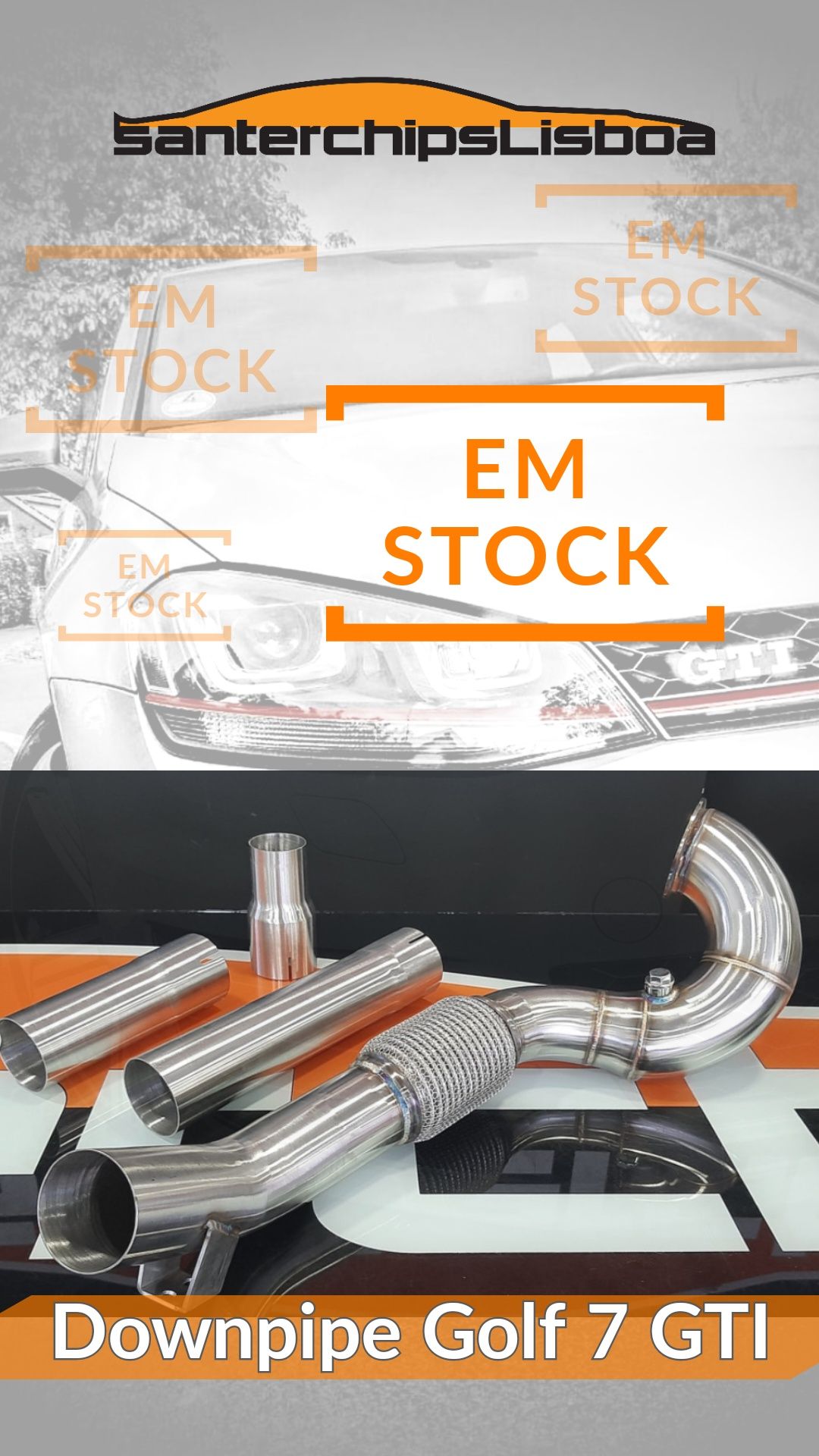 Downpipe Volkswagen Golf 7 GTI Seat Leon Cupra
