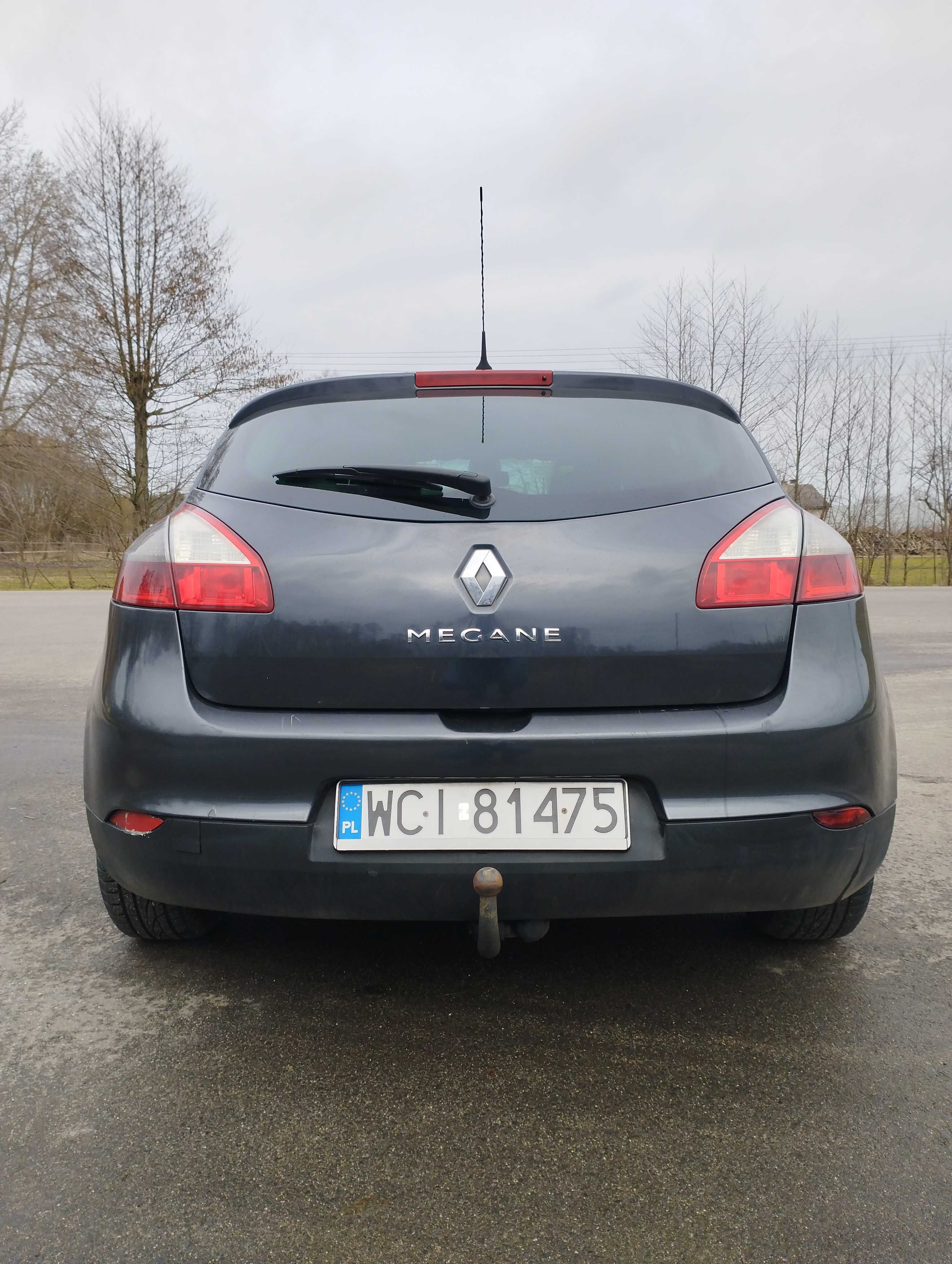 Renault Megane 3 hatchback 1.5 dci 105km 6b hak