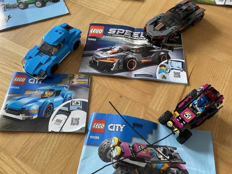 Zestawy lego city, technic i ninjago