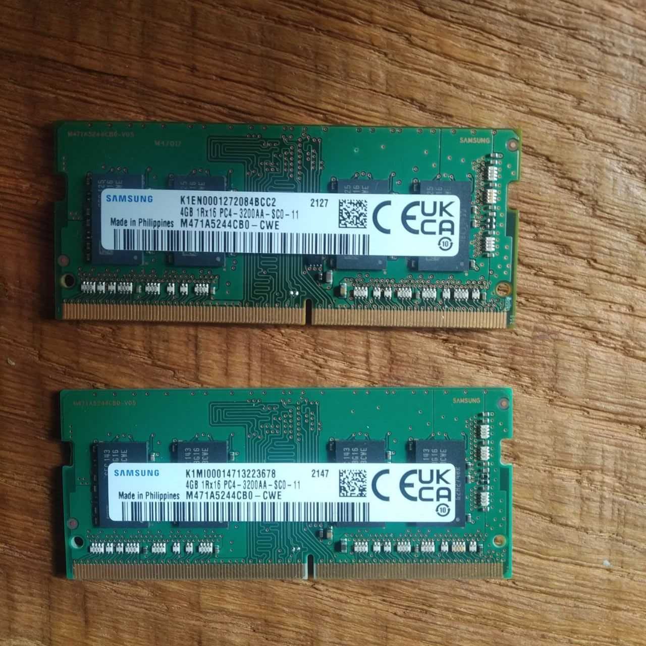 Оперативная память Samsung  ddr4 4gb Оперативка ОЗУ