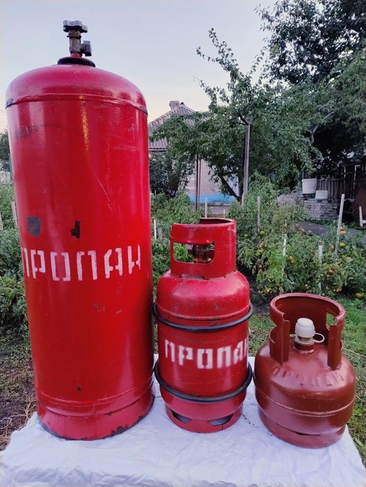 Газовый баллон 50л;12л;5 литров.