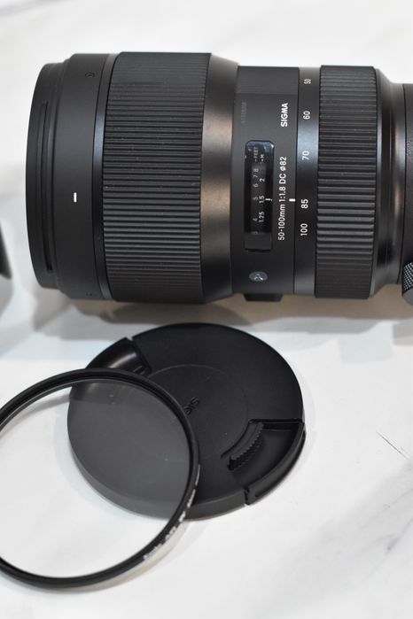 Sigma Art Nikon  50-100 1.8 , топ об'єктив, стан нового , фільтр кошто