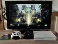 Konsola Xbox One S 500 GB + 2 pady + Diablo IV +2 podstawki series s x