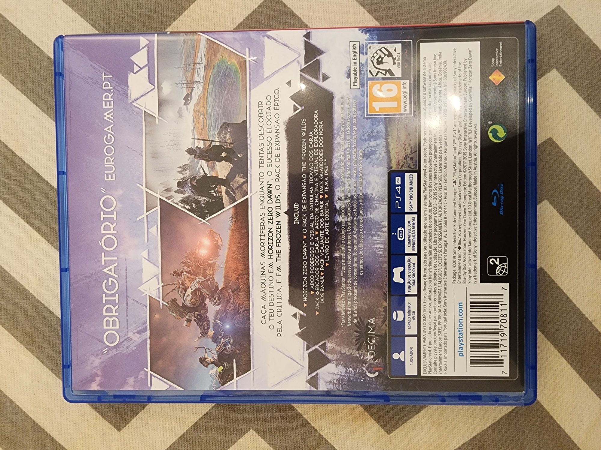 JOGO PSJOGO PS4 Horizon Zero Down_complete edition