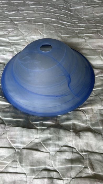 Плафон  большой синий