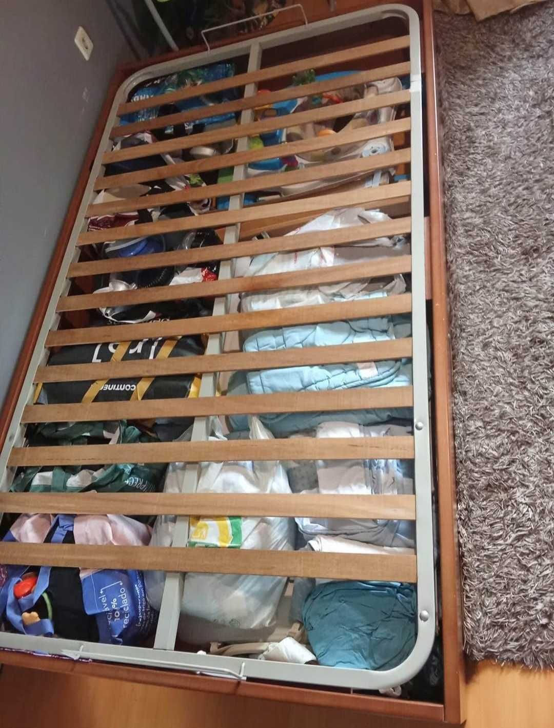 Cama de solteiro Baú