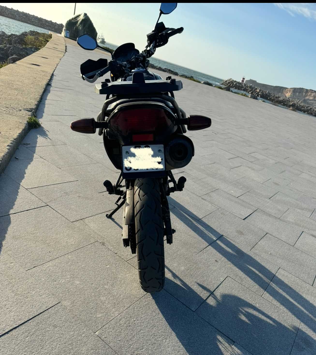 Mota Honda NX400 Falcon - Bom Estado (mota versátil estrada + offroad)