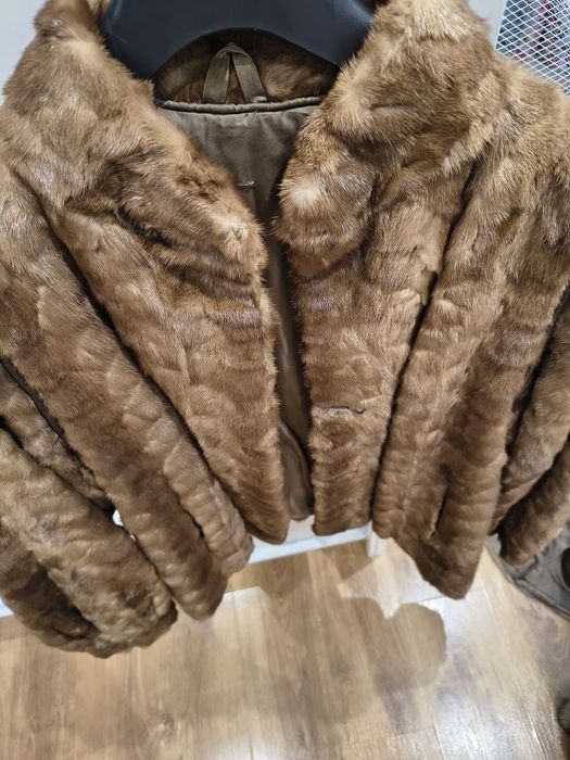 Prawdziwe futro  z norek piękne