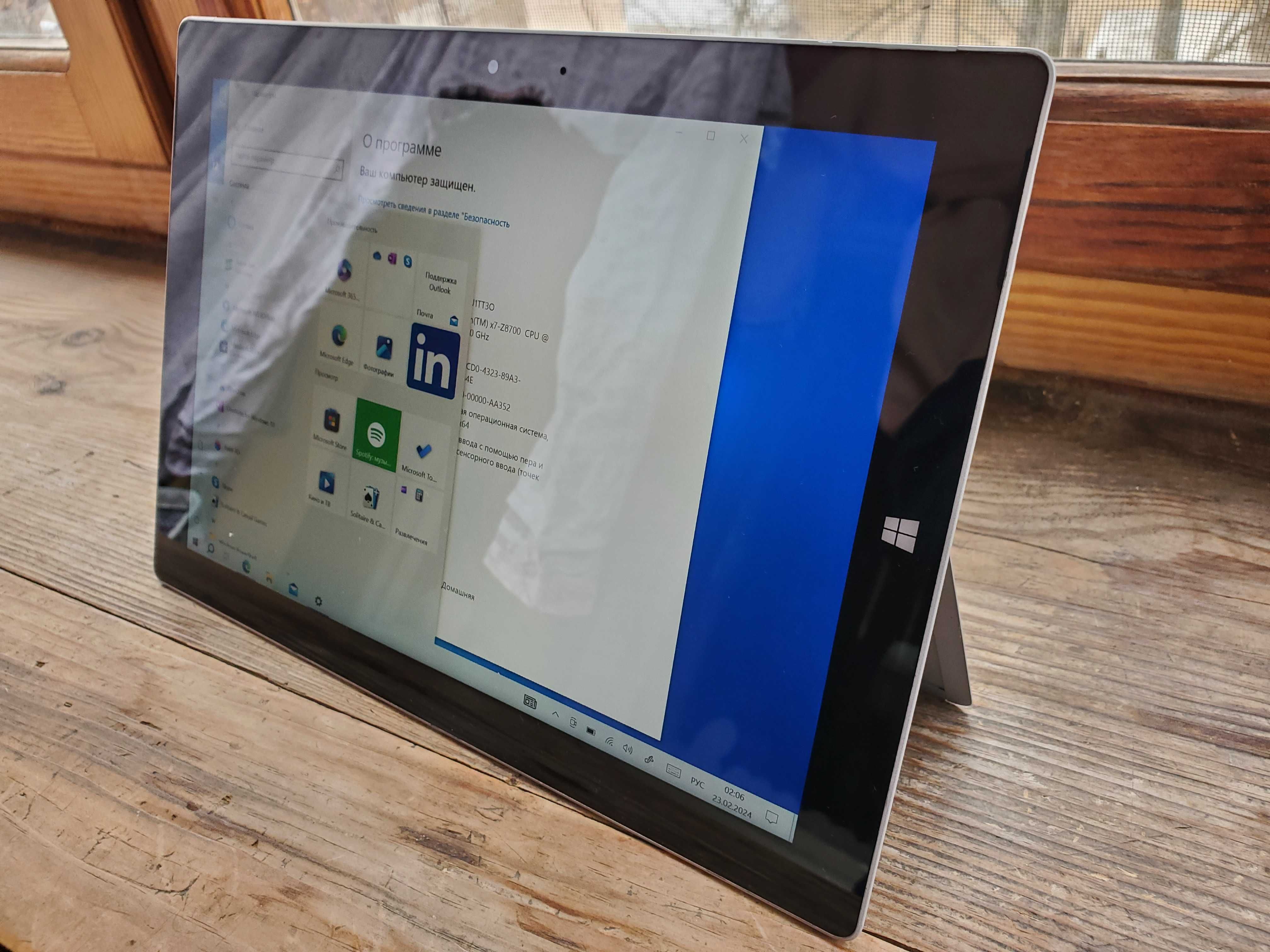 Microsoft Surface 3 2Gb/64Gb + Bluetooth клавиатура