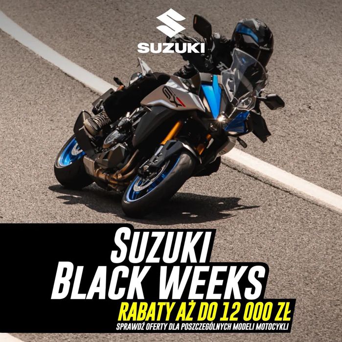 Suzuki GX Suzuki GSX-S1000 GX w ofercie Black Weeks