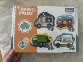 Puzzle Trefl baby 4 układanki grube puzzle nowe