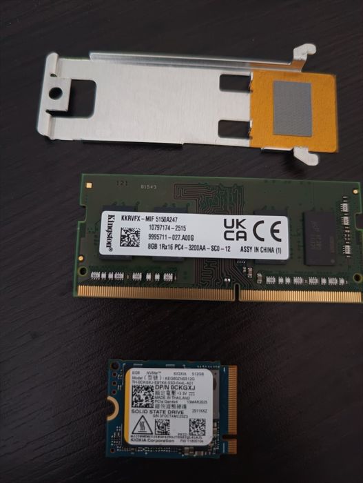 Karta SSD 512 GB + 8RAM