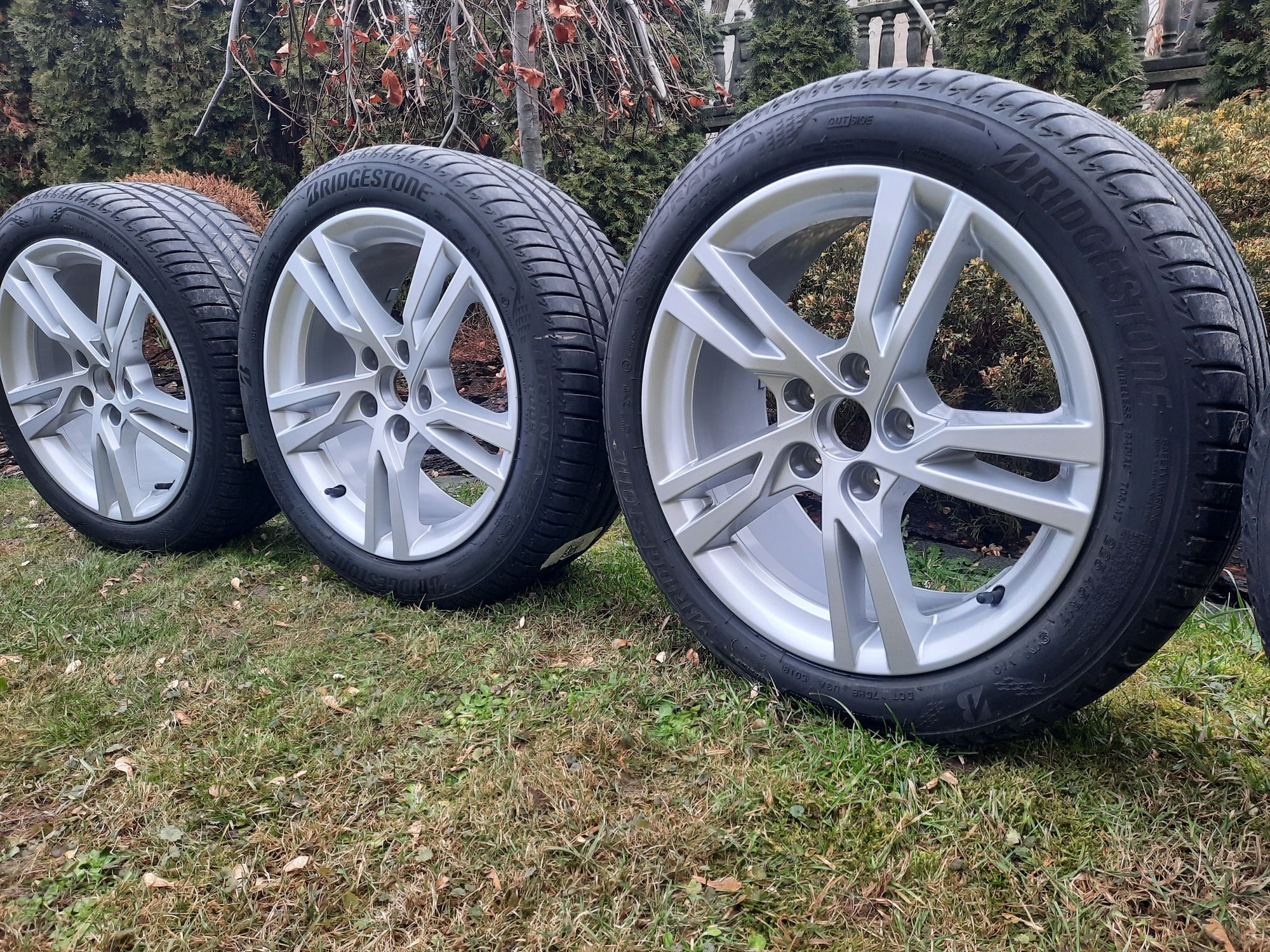 4 Koła 5x112 7.5jx17 Bridgestone Turanza T005 7mm