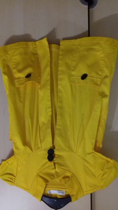 Casaco amarelo Elles Collection M