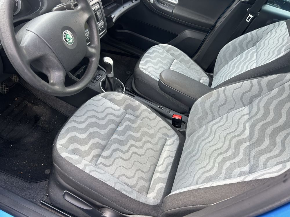 Roomster 1.2 MPI na łancuchu Grzane fotele Tempomat Czujniki Hak Skoda