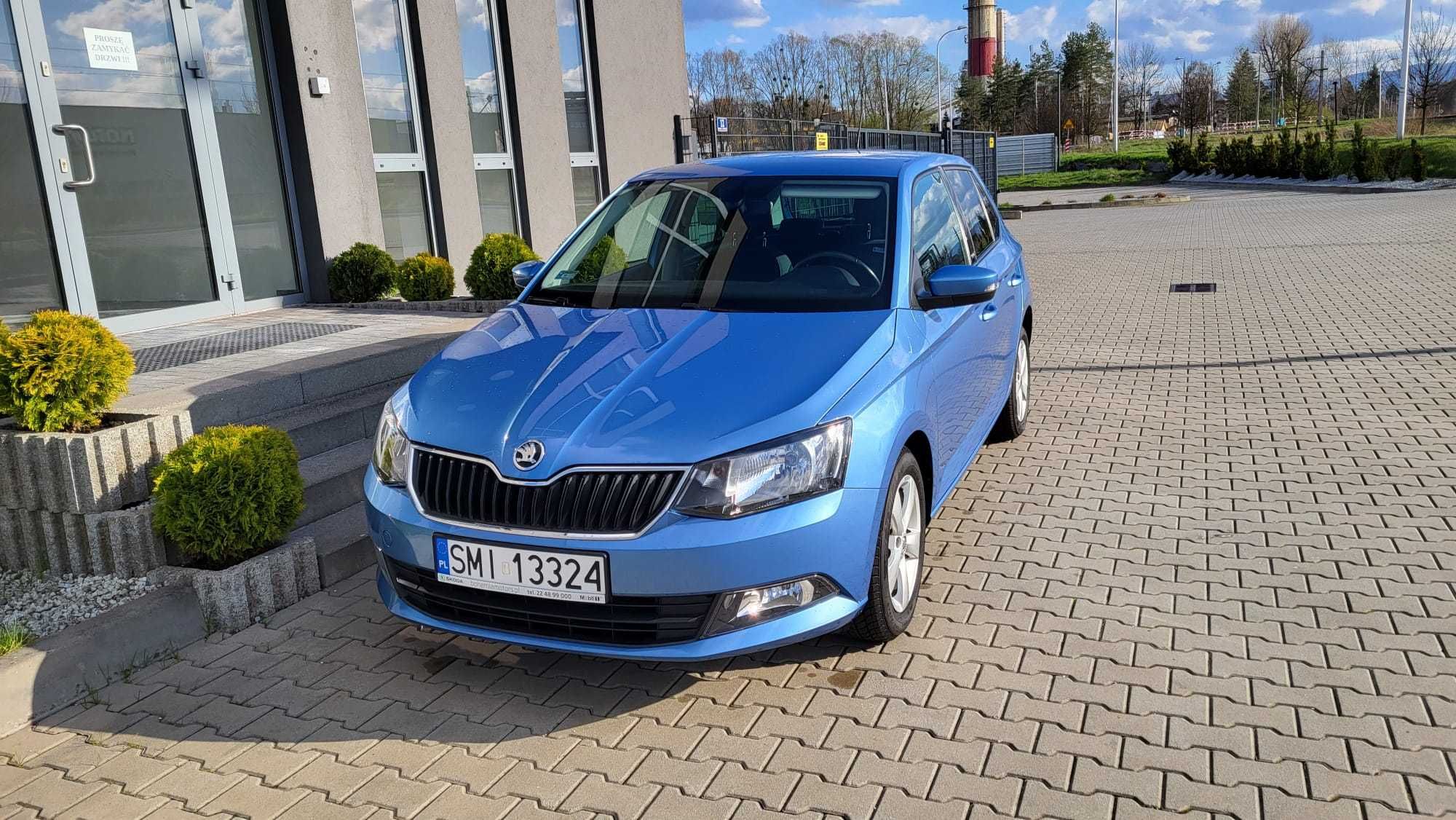 Skoda Fabia III 2016r 1.0 MPI 75km Salon Polska grzane fotele PDC