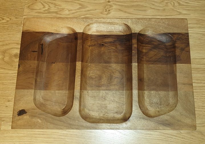 Travessa de Madeira Vintage