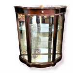 Movel Vitrine Madeira c/Pegas Metal 980x830x330mm